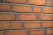 Плитка фасадная клинкерная Feldhaus Klinker R758NF14 Vascu terracotta рельефная, 240x71x14  – 2