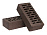 Кирпич облицовочный какао одинарный шале М-150 Терекс – 8