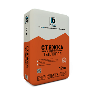 Стяжка пола тепло -звуко изоляционная "Теплопол" De Luxe 12 кг – 1