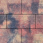 Тротуарная плитка Steinrus Парк Плейс ColorMix Оригон, Native, 60 мм – 2