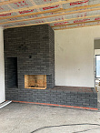 Кирпич гиперпрессованный одинарный Черный Оникс гладкий СПК – 8