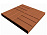 Тротуарная плитка12 кирпичей 500х500х50 коричневый – 1
