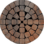 Тротуарная плитка Steinrus Классико Нео Colormix Рей, native, 60 мм – 2