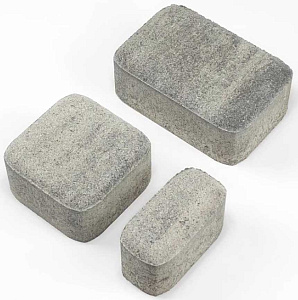 Тротуарная плитка Классико 73/115/110х60 Color Mix "Туман" – 9