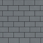 Тротуарная плитка Steinrus Прямоугольник серый, гладкая, 80 мм – 2