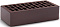 Кирпич облицовочный темный шоколад одинарный гладкий М-150 КС-Керамик – 1