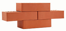 Кирпич облицовочный красный одинарный гладкий М-200 ВКЗ – 11