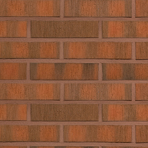 Кирпич облицовочный керамический Terca (Wienerberger) RED flame F2F шероховатый 250х85х65  – 1