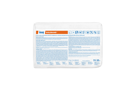 Штукатурка гипсовая KNAUF Гольдбанд 30 кг – 2