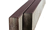 Бордюр Садовый 342 МЗ 1000х200х80 темно-коричневый вп – 1