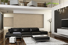 Плитка фасадная клинкерная Feldhaus Klinker R691NF14 Sintra perla  рельефная, 240x71x14  – 2 Плитка фасадная клинкерная Feldhaus Klinker R691NF14 Sintra perla  рельефная, 240x71x14  – 2