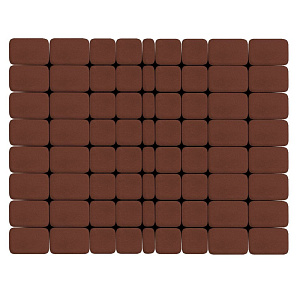 Тротуарная плитка Классико 57/115/172х115х60 винный – 3