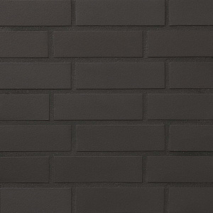 Плитка фасадная клинкерная Stroeher KERAVETTE CHROMATIC и FLAME  330 graphit гладкая NF11, 240x71x11  – 1