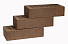 Кирпич облицовочный Темно-коричневый одинарный пена ЖКЗ – 8