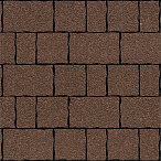 Тротуарная плитка Steinrus Старый город коричневый, native, 60 мм – 2