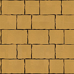 Тротуарная плитка Steinrus Palermo желтый, гладкая, 80 мм – 2