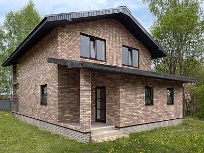 Кирпич гиперпрессованный одинарный Желтая Яшма гладкий СПК – 6