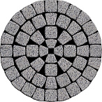 Тротуарная плитка Steinrus Классико Гранит, BackWash, 60 мм – 2