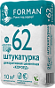 Штукатурка цементная декоративная FORMAN № 62 КОРОЕД белый 25 кг – 1