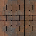 Тротуарная плитка Steinrus Инсбрук Альт Дуо ColorMix Штайнрус, гладкая, 40 мм – 2