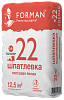 Шпатлевка гипсовая базовая Forman 22 белая, 25 кг – 1