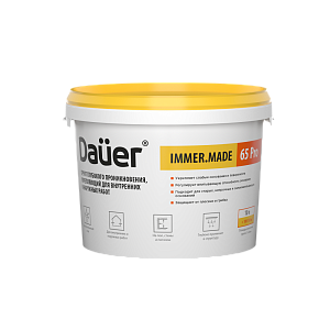 Грунт глубокого проникновения колерованный на акриловой основе IMMER MADE 65 DAUER, 10 л  – 1