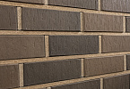 Кирпич облицовочный Нева евро полуторный Вертикальный Руст М200 VOLGABRICK – 1
