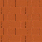 Тротуарная плитка Steinrus Новый город, оранжевый, гладкая, 40 мм – 2