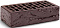 Кирпич облицовочный темный шоколад одинарный кора дерева М-150 КС-Керамик – 1