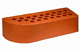 Кирпич облицовочный Terca (Wienerberger) RED радиусный гладкий 250х85х65  – 1