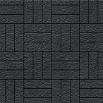 Тротуарная плитка Steinrus Паркет черный, Old-Age, 60 мм – 2