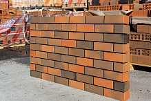 Кирпич облицовочный Аккорд 0,9НФ гладкий М175 Красная Гвардия – 2