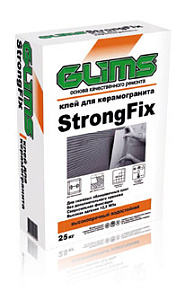 Клей плиточный для керамогранита GLIMS StrongFix 25 кг – 1