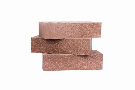 Кирпич гиперпрессованный одинарный Коричневый Топаз гладкий СПК – 2