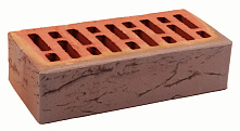 Кирпич облицовочный одинарный STROMA Flash Bordo Кора дуба – 2