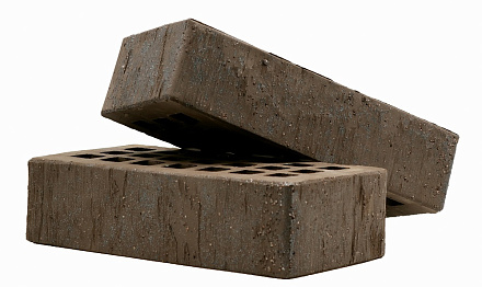 Кирпич облицовочный Темно-коричневый одинарный скала алмаз ЖКЗ – 9
