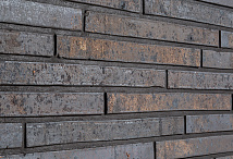 Кирпич ручной формовки Сафоново Клинкер №14 525х100х40 ригельный – 2