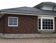 Кирпич облицовочный керамический Terca (Wienerberger) TERRA flame гладкий щелевой 250х85х65  – 2