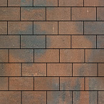 Тротуарная плитка Steinrus Бельпассо Медио ColorMix Штайнрус, гладкая, 80 мм – 2