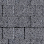 Тротуарная плитка Steinrus Квадрат большой серый, native, 60 мм – 2