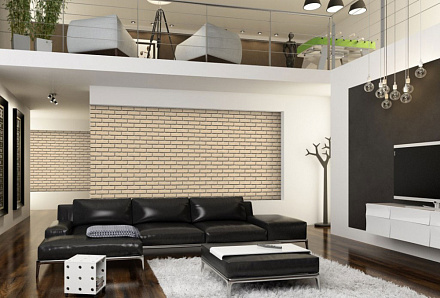 Плитка фасадная клинкерная Feldhaus Klinker R140NF9 Perla senso рельефная, 240x71x9 – 2