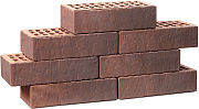 Кирпич облицовочный одинарный Бронза Терра Флеш – 1