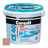 Затирка эластичная Ceresit CE А 40 светло-коричневая 2 кг – 1