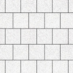 Тротуарная плитка Steinrus Квадрат большой белый, native, 60 мм – 2