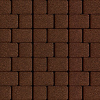 Тротуарная плитка Steinrus Инсбрук Альт Дуо коричневый, antico, 60 мм – 2