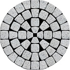 Тротуарная плитка Steinrus Классико Мрамор, BackWash, 60 мм – 2