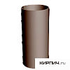Труба STANDART, ПВХ, цвет шоколад, 3 м. – 1