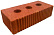Кирпич строительный полнотелый с тех.пустотами одинарный М-150 рифленый Каширский кирпич – 1
