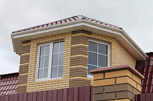 Кирпич облицовочный солома золотистый полуторный гладкий М-200 Липецк – 3