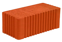 Кирпич строительный полнотелый полуторный М-200 рифленый Каширский кирпич – 4